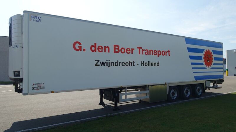 Projecten Hertoghs Carrosserie N Chereau Oplegger Voor G Den Boer